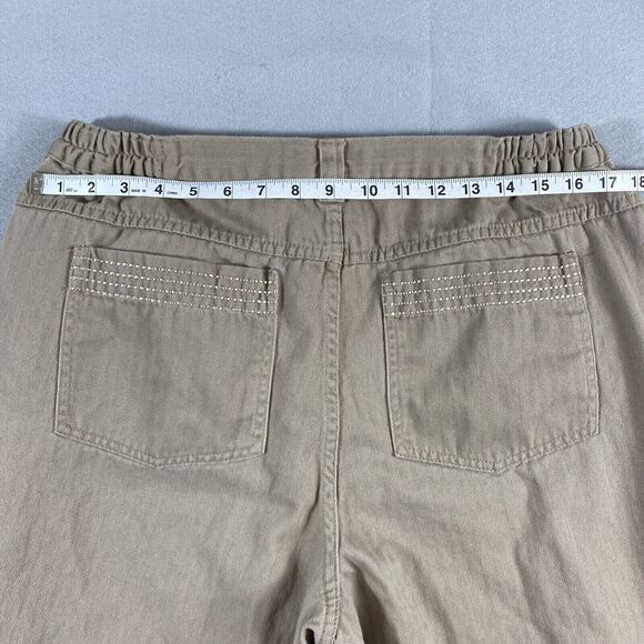 CJ Banks Pants Womens Plus 16W Brown Career Denim 100% Cotton - Picture 7 of 8